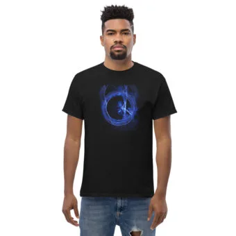 Blue Ring - Men's heavyweight tee