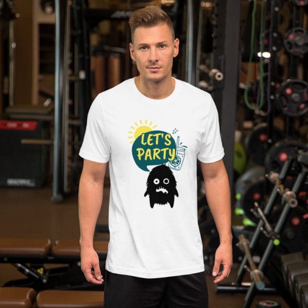 Let's Party Short-Sleeve Unisex T-Shirt - Image 2