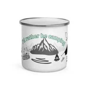 Alternative view of Enamel Camping Mug