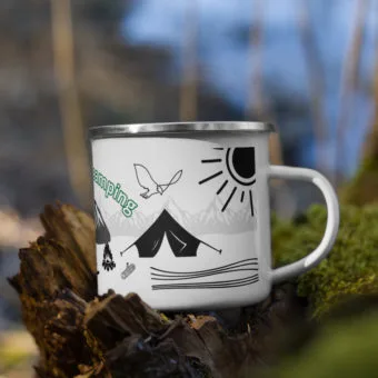 Enamel Camping Mug