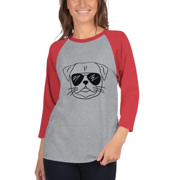 3/4 sleeve raglan shirt - Image 3