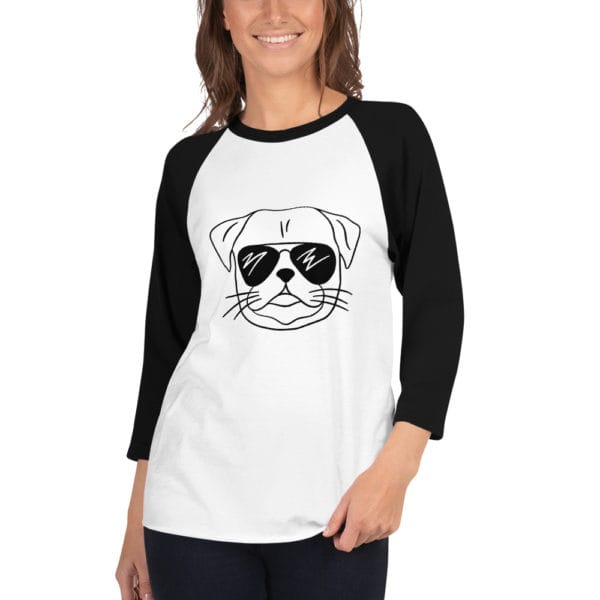 3/4 sleeve raglan shirt - Image 5
