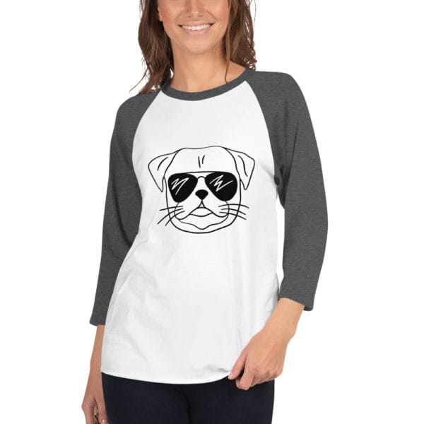 3/4 sleeve raglan shirt - Image 7