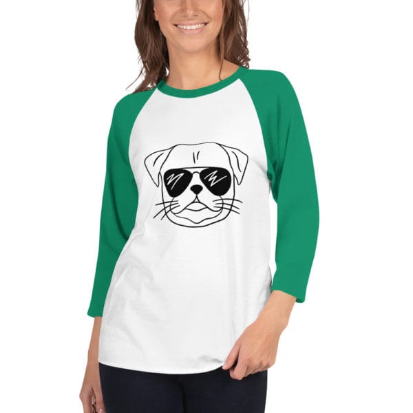 3/4 sleeve raglan shirt - Image 8