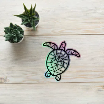 Holographic stickers